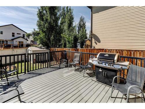 412 Morningside Crescent Sw, Airdrie, AB - Outdoor With Deck Patio Veranda With Exterior