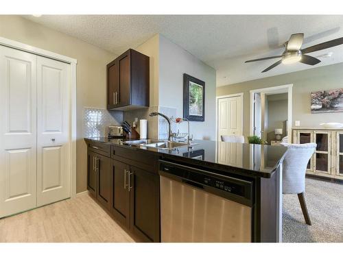 2332-81 Legacy Boulevard Se, Calgary, AB - Indoor Photo Showing Kitchen With Double Sink