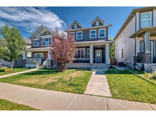 158 Sage Valley Road Nw, Calgary, AB - Outdoor With Deck Patio Veranda With Facade