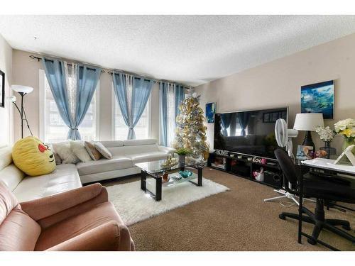 30 Skyview Point Link, Calgary, AB - Indoor Photo Showing Living Room