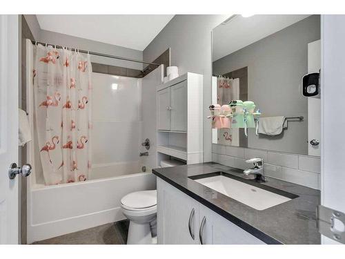 851 Carrington Boulevard Nw, Calgary, AB - Indoor Photo Showing Bathroom