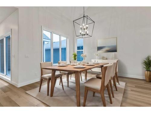 13 Drake Landing Square, Okotoks, AB - Indoor Photo Showing Dining Room