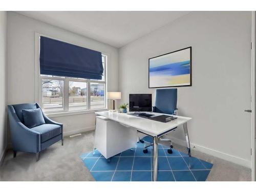 13 Drake Landing Square, Okotoks, AB - Indoor Photo Showing Office