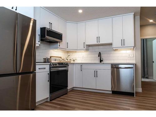 95 Homestead Park Ne, Calgary, AB - Indoor Photo Showing Kitchen With Stainless Steel Kitchen With Upgraded Kitchen