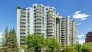 401-804 3 Avenue Sw, Calgary, AB  - Outdoor With Balcony With Facade 