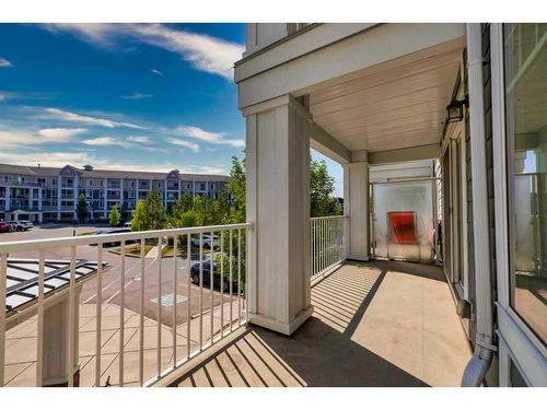 202-130 Auburn Meadows View Se, Calgary, AB - Outdoor With Balcony With Exterior