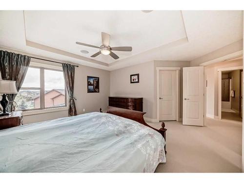 483 Evergreen Circle Sw, Calgary, AB - Indoor Photo Showing Bedroom