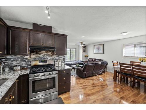 119 Taravista Drive Ne, Calgary, AB - Indoor Photo Showing Kitchen With Upgraded Kitchen