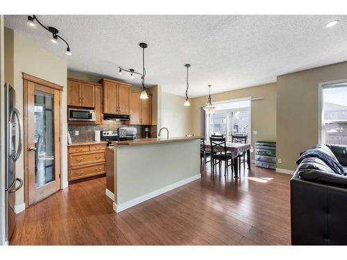 24 Copperstone Place Se, Calgary, AB - Indoor Photo Showing Kitchen With Stainless Steel Kitchen