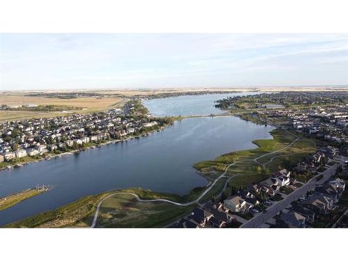 853 West Lakeview Drive, Chestermere, AB - Outdoor With Body Of Water With View