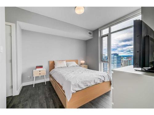 3509-1122 3 Street Se, Calgary, AB - Indoor Photo Showing Bedroom