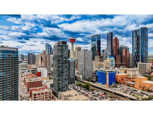 3509-1122 3 Street Se, Calgary, AB - Outdoor With View