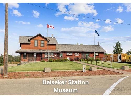 10 Clover Crescent, Beiseker, AB - Outdoor With Deck Patio Veranda