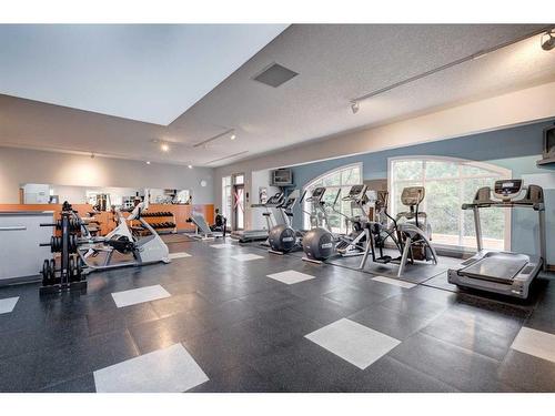 1208-24 Hemlock Crescent Sw, Calgary, AB - Indoor Photo Showing Gym Room