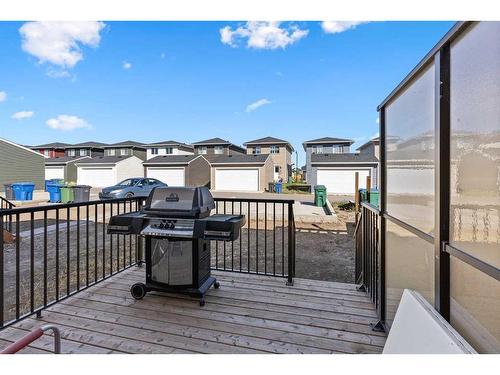 300 Dawson Drive, Chestermere, AB - Outdoor With Deck Patio Veranda With Exterior