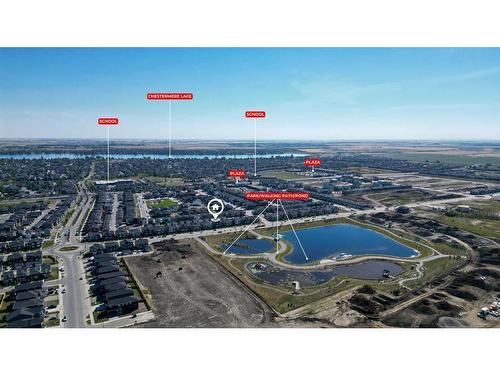 300 Dawson Drive, Chestermere, AB - Outdoor With View