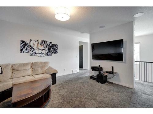 81 Auburn Meadows Crescent Se, Calgary, AB - Indoor Photo Showing Living Room