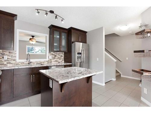 90 Country Hills Cove Nw, Calgary, AB - Indoor Photo Showing Kitchen With Upgraded Kitchen