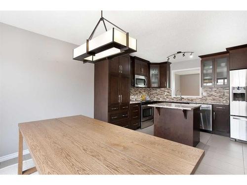 90 Country Hills Cove Nw, Calgary, AB - Indoor Photo Showing Kitchen With Upgraded Kitchen