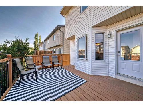 129 Elgin Meadows View Se, Calgary, AB - Outdoor With Deck Patio Veranda With Exterior