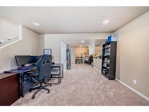 129 Elgin Meadows View Se, Calgary, AB - Indoor Photo Showing Office