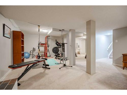 3727 37 Street Nw, Calgary, AB - Indoor Photo Showing Gym Room