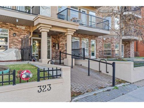 104-323 18 Avenue Sw, Calgary, AB - Outdoor With Deck Patio Veranda