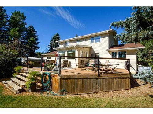 5826 Imperial Drive, Olds, AB - Outdoor With Deck Patio Veranda