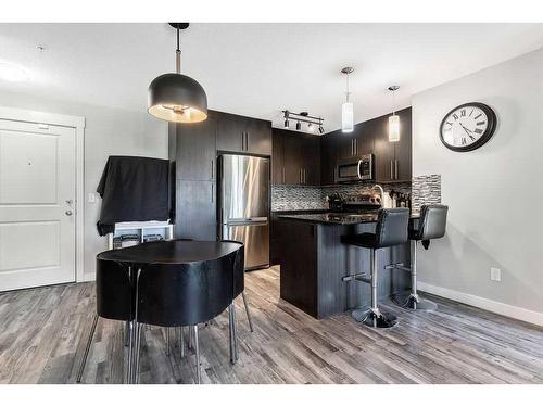 4306-155 Skyview Ranch Way Ne, Calgary, AB - Indoor Photo Showing Kitchen With Stainless Steel Kitchen With Upgraded Kitchen