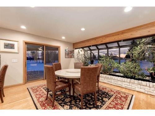 63 Pinebrook Way Sw, Rural Rocky View County, AB - Indoor Photo Showing Dining Room