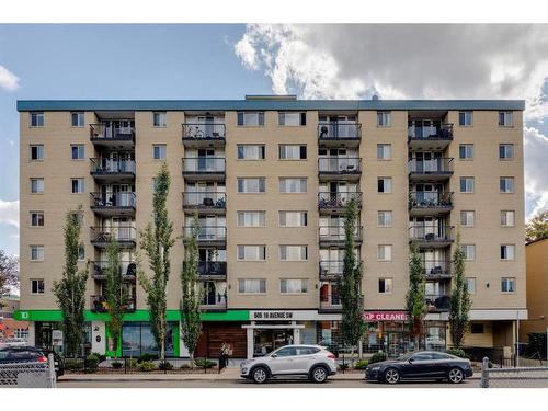 302-505 19 Avenue Sw, Calgary, AB - Outdoor With Facade