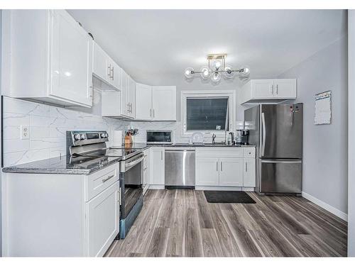 109 Mckerrell Way Se, Calgary, AB - Indoor Photo Showing Kitchen With Stainless Steel Kitchen