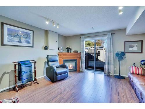 184 Hunterhorn Drive Ne, Calgary, AB - Indoor With Fireplace