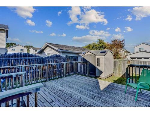 184 Hunterhorn Drive Ne, Calgary, AB - Outdoor With Deck Patio Veranda With Exterior