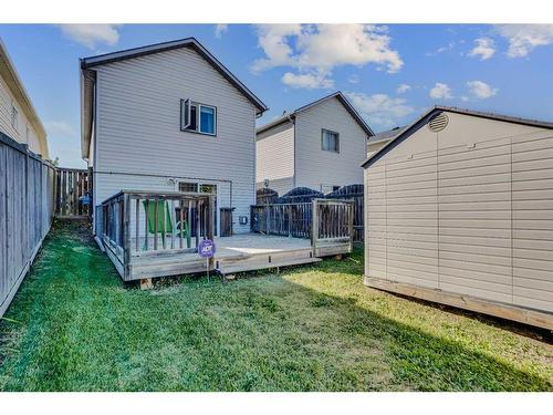 184 Hunterhorn Drive Ne, Calgary, AB - Outdoor With Deck Patio Veranda With Exterior