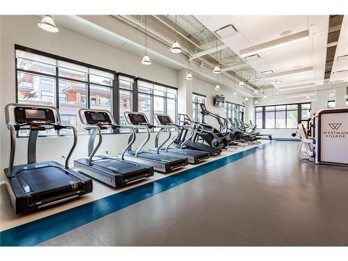 402-122 Mahogany Centre Se, Calgary, AB - Indoor Photo Showing Gym Room