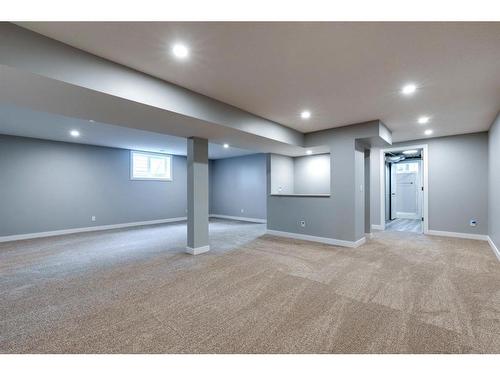 191 Lake Arrow Green Se, Calgary, AB - Indoor Photo Showing Basement