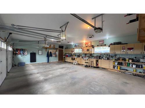 40 Mount Vista Estates, Rural Rocky View County, AB - Indoor Photo Showing Garage