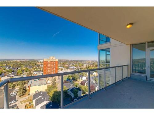 1507-55 Spruce Place Sw, Calgary, AB - Outdoor With Balcony With View With Exterior