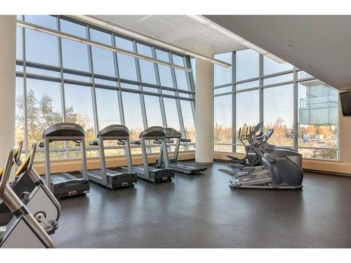 1507-55 Spruce Place Sw, Calgary, AB - Indoor Photo Showing Gym Room