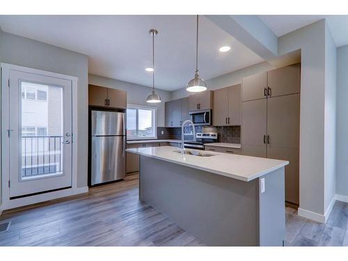 116 Walden Lane Se, Calgary, AB - Indoor Photo Showing Kitchen