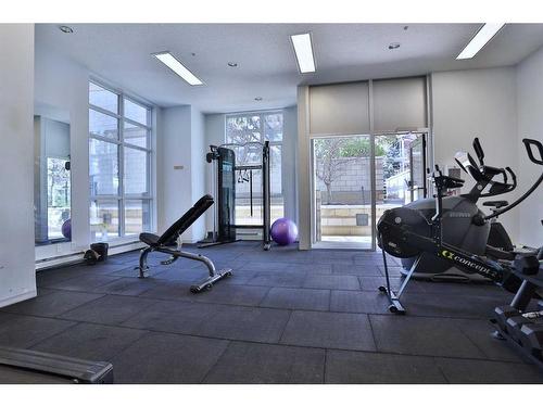 508-325 3 Street Se, Calgary, AB - Indoor Photo Showing Gym Room