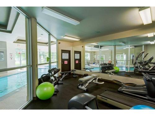 4-226 Village Terrace Sw, Calgary, AB - Indoor Photo Showing Gym Room