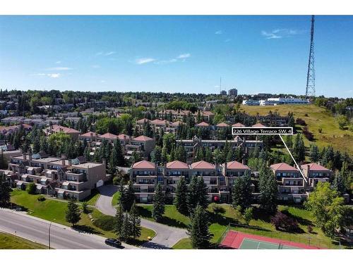 4-226 Village Terrace Sw, Calgary, AB - Outdoor With View