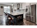 219 Cranarch Terrace Se, Calgary, AB  - Indoor Photo Showing Kitchen With Stainless Steel Kitchen With Upgraded Kitchen 