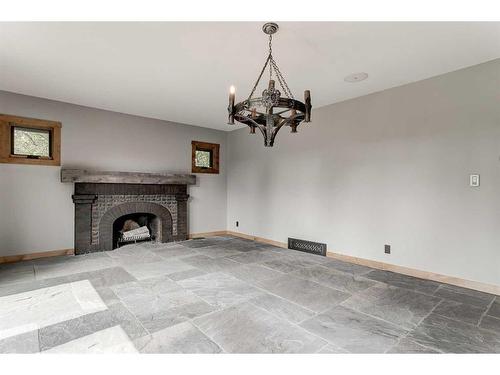 6438 Bow Crescent Nw, Calgary, AB - Indoor With Fireplace