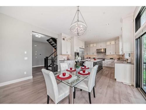 75 Aspen Summit Court Sw, Calgary, AB - Indoor Photo Showing Dining Room