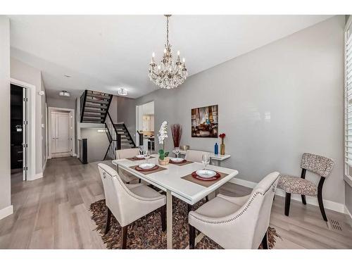 75 Aspen Summit Court Sw, Calgary, AB - Indoor Photo Showing Dining Room