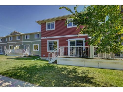 1401-800 Yankee Valley Boulevard Se, Airdrie, AB - Outdoor With Deck Patio Veranda