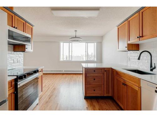 35-4915 8 Street Sw, Calgary, AB - Indoor Photo Showing Kitchen